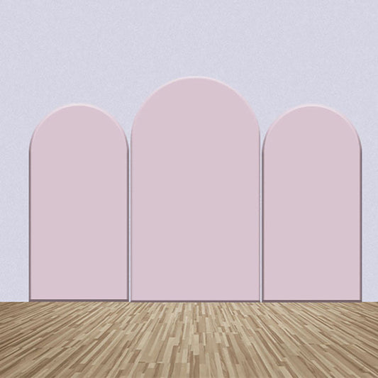 Lofaris Dusty Pink Theme Decor Solid Color Arch Backdrop Kit