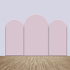 Lofaris Dusty Pink Theme Decor Solid Color Arch Backdrop Kit