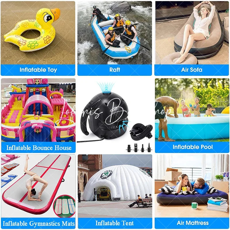 Lofaris Electric Inflatables Quick Air Mattress Balloon Pump