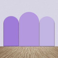 Lofaris Elegant Purple Color One Sided Arch Backdrop Kit