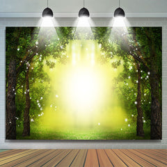Lofaris Enchanted Spring Forest Shiny Photoshoot Backdrop