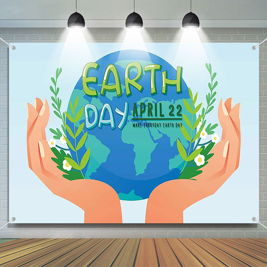 Lofaris Environmental Protection Earth Day Theme Backdrop