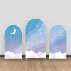 Lofaris Fairy Tale Night Moon Stars Clould Arch Backdrop Kit