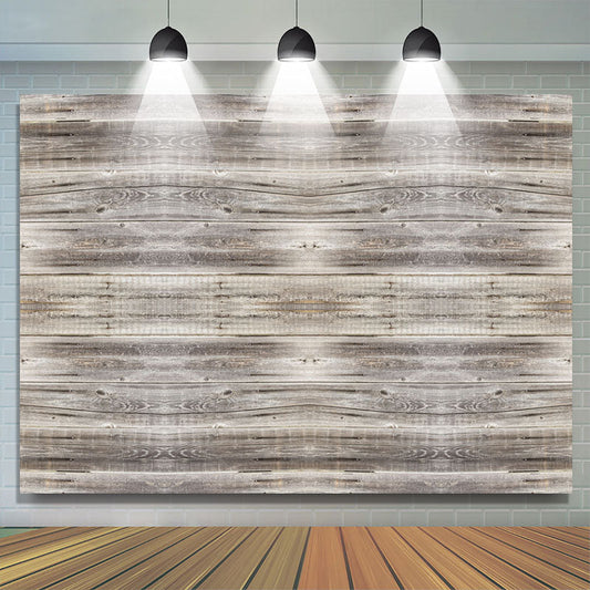 Lofaris Fancy Light Grey Wood Portrait Photoshoot Backdrop