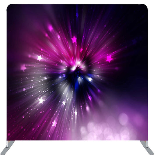 Lofaris Fantasy Purple Star Strike Bokeh Party Backdrop Decor