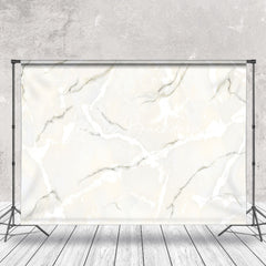 Lofaris Fish Belly White Marble Texture Photo Booth Backdrop