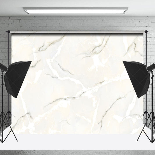 Lofaris Fish Belly White Marble Texture Photo Booth Backdrop