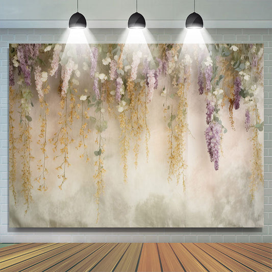 Lofaris Floral Abstract Wall Photo Booth Backdrop For Studio