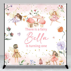 Lofaris Floral Fairy Custom 1st Birthday Backdrop For Girls