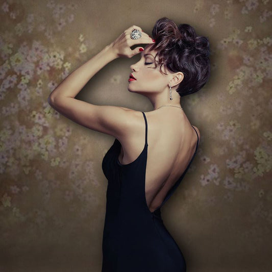 Lofaris Flower Vintage Abstract Backdrop For Photography