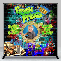 Lofaris Fresh Prince One Custom Photo First Birthday Backdrop