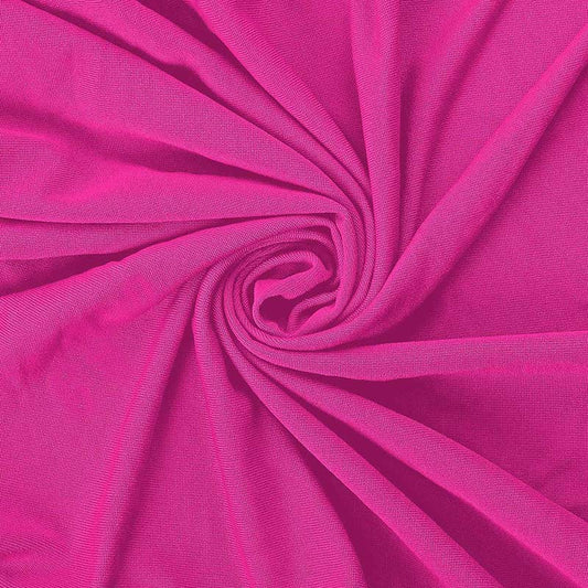 Lofaris Fuchsia Open Back Stretch Spandex Banquet Chair Cover