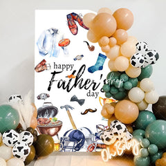 Lofaris Gifts Rugby Fathers Day Single Fillet Arch Backdrop