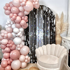 Lofaris Glitter Diamond Party Photo Booth Chiara Arch Backdrop