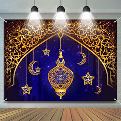 Lofaris Gold Accessories Pendant Lantern Ramadan Backdrop