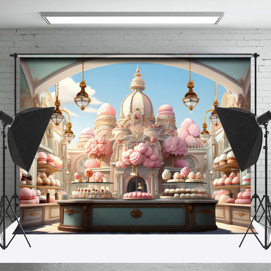 Lofaris Gorgeous Blue Sky Dessert Land Photography Backdrop