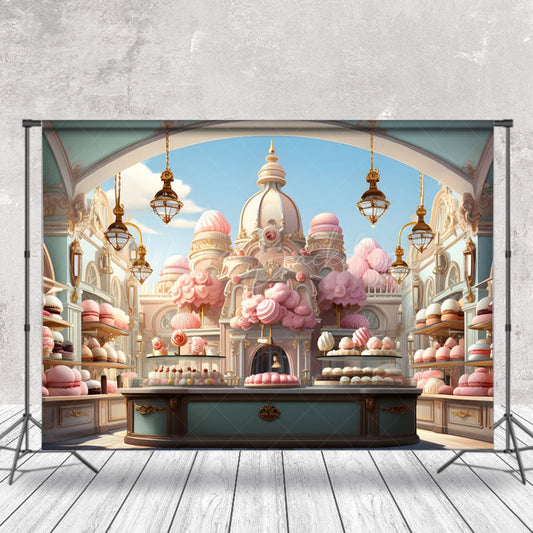 Lofaris Gorgeous Blue Sky Dessert Land Photography Backdrop