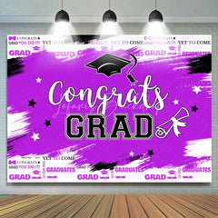 Lofaris Graffiti Simple Congrats Grad Celebration Backdrop