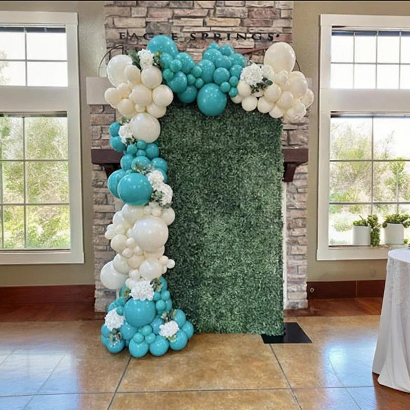 Lofaris Green Artificial Grass Wall Backdrop For Party Decor