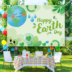 Lofaris Green Nature Recycle Eco Happy Earth Day Backdrop