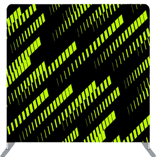 Lofaris Green Neon Date Streaks Matrix Backdrop For Decor