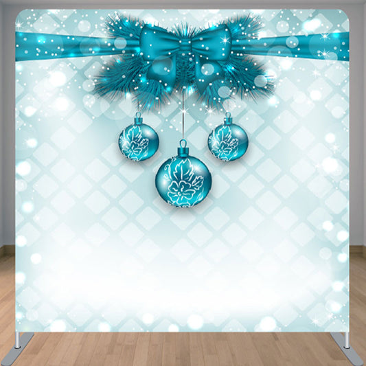 Lofaris Green Tiffany Bow And Balloons Rhombus Dots Backdrop