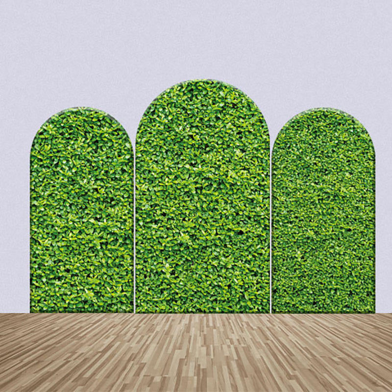 Greeniery Backdrop Arch Greenery Leaves Spring Theme Decor Arch Backdrop Kit - Lofaris