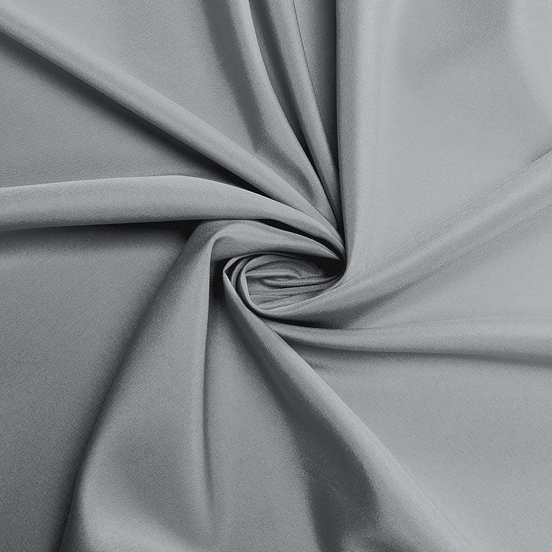 Lofaris Grey 290 GSM Waterproof Polyester Round Tablecloth