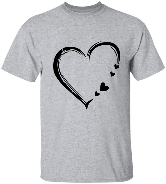 Lofaris Heart Love Grandma And Kids Family Custom T - Shirt