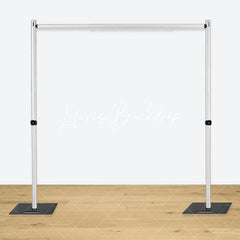 Lofaris Heavy Duty Adjustable Aluminum Backdrop Stand for Event
