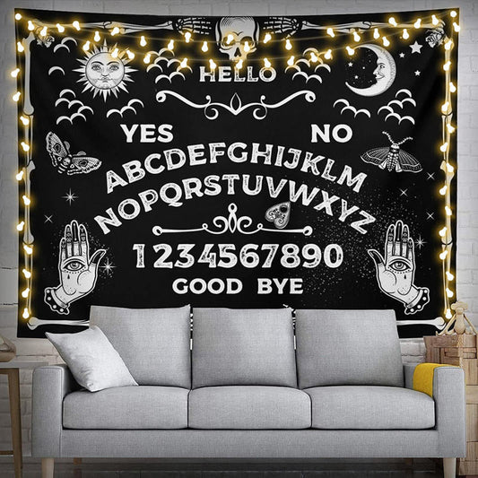 Lofaris Hello Ouija Divination Alphabet Number Tapestry