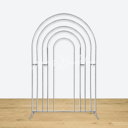 Lofaris Hollow Rainbow Arch Frame Party Backdrop Stand