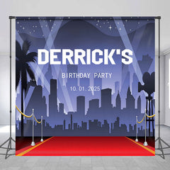 Lofaris Hollywood Red Carpet Custom Birthday Party Backdrop