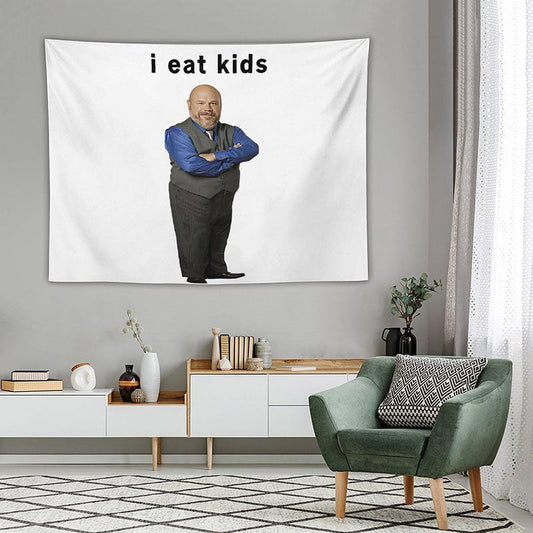 Lofaris I Eat Kids Weird Uncle Simple Tapestry For Deocr