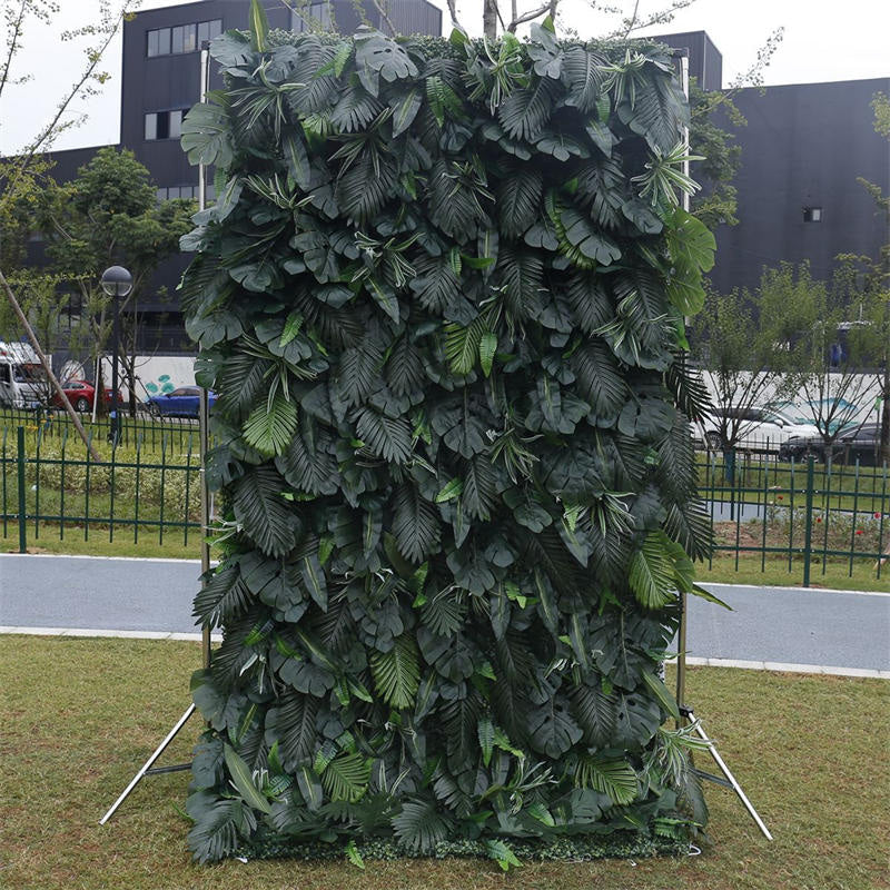 Imitated Monstera Greenery Wedding Backdrop Wall - Lofaris