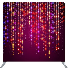 Lofaris Led Lights Strings Dark Purple Party Backdrop Cover