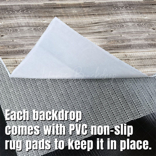 Lofaris Light Grey Classic Texture Wooden Floor Backdrop