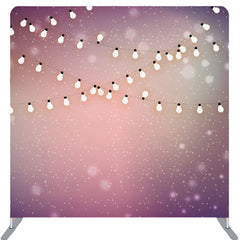 Lofaris Light Pink Gradient Glitter Bokeh Backdrop For Party