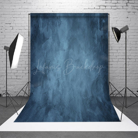 Lofaris Abstract Dark Blue White Texture Photography Backdrop
