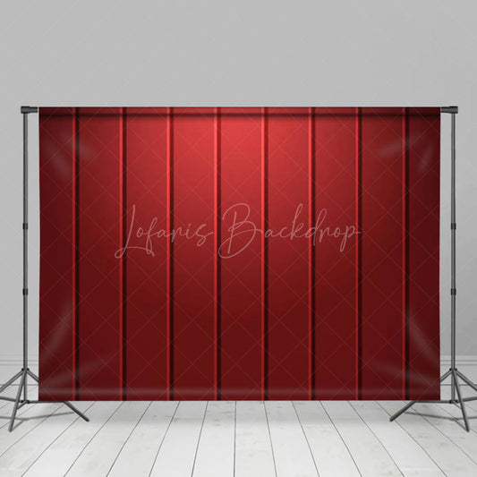 Lofaris Abstract Dark Red Wood Pattern Photography Backdrop