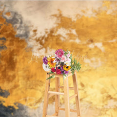 Lofaris Abstract Gold Texture Photography Backdrop Elegant Black and Grey Artistic Studio Decor