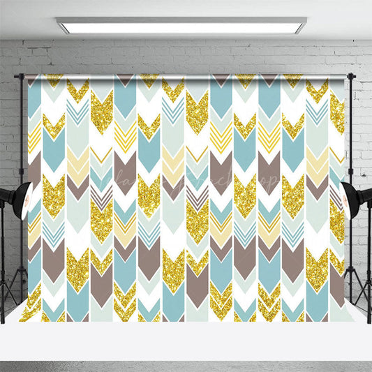 Lofaris Abstract Herringbone Stripes Pattern Photo Backdrop