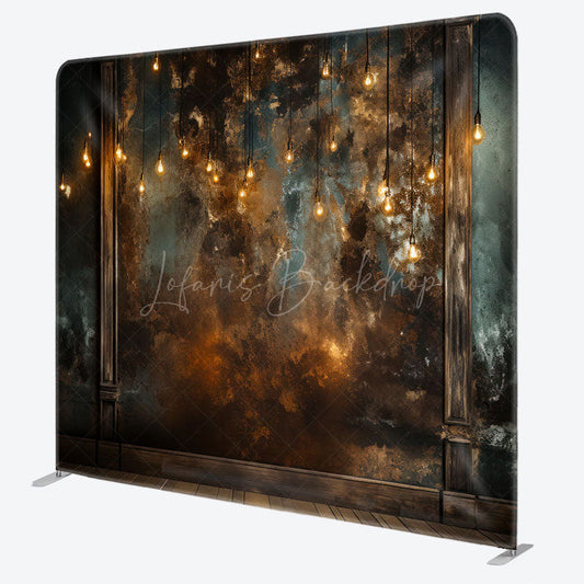 Lofaris Abstract Lamp Bulb Dim Canvas Pillow Case Backdrop