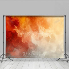 Lofaris Abstract Orange Red Yellow Gradient Photography Backdrop Warm Tones Artistic Photo Studio Background
