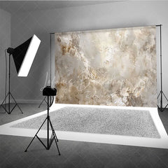 Lofaris Abstract Textured Beige and Brown Photography Backdrop Distressed Stucco Wall Rustic Studio Prop for Portraits