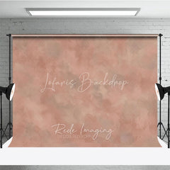 Lofaris Abstract Textured Dusty Rose Photography Backdrop Muted Terracotta and Gray Painterly Design for Professional Studio