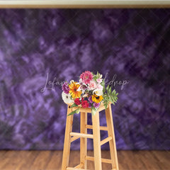 Lofaris Abstract Textured Purple and Dark Mottled Photography Backdrop Artistic Studio Background for Professional Portraits