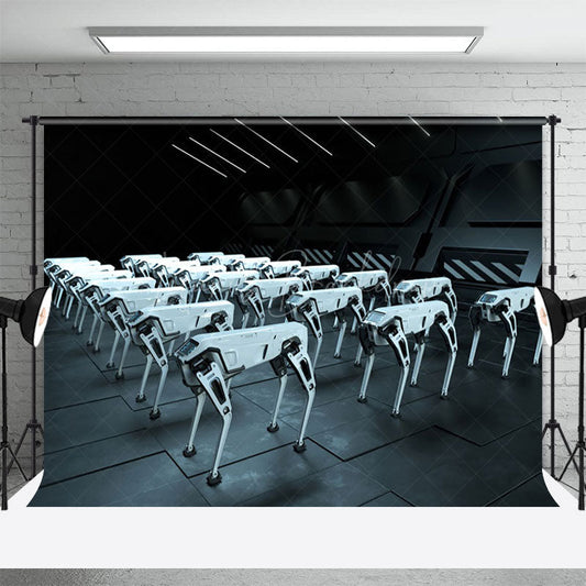 Lofaris AI Intelligent Technology Robot Photography Backdrop