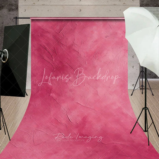 Lofaris Artistic Pink Textured Sweep Backdrop Abstract Magenta Gradient Photography Background for Studio Portraits