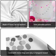 Lofaris Balloon Floral 1St Cake Smash Garage Door Banner